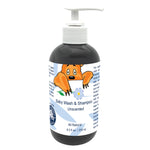 Natūralus skystas muilas ir šampūnas naujagimiams, jautriai odai 250 ml