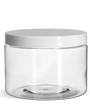 Kosmetinis indelis PET plastiko su dangteliu 250ml