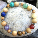 Seven Chakra Aromatherapy Diffuser Bracelet